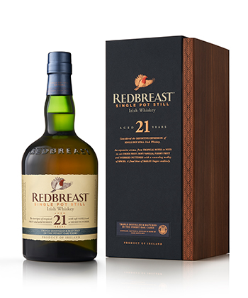 Redbreast 21 Year Old Single Pot Still Irish Whiskey is one of the best spirits of 2022.