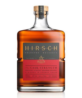 Hirsch The Cask Strength Kentucky Straight Bourbon is one of the best spirits of 2022.